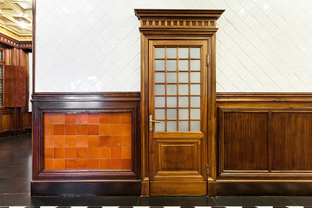 istock ancient door of  building 495631101