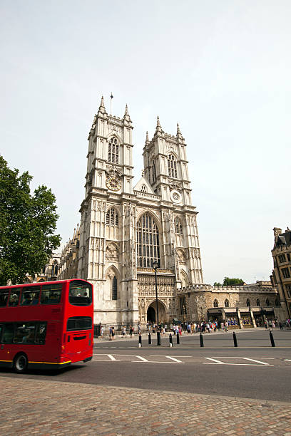 istock Westminster Abbey and Blue Sky 495632909