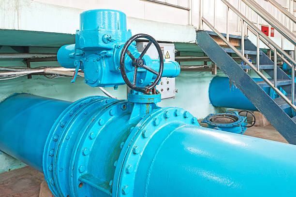 istock Modern urban wastewater treatment plant. 495635712