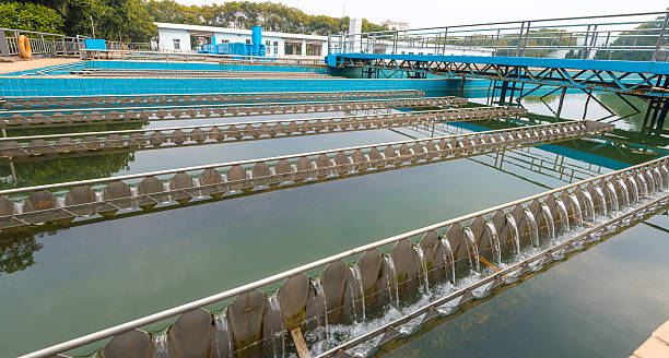 istock Water cleaning facility outdoors 495636876