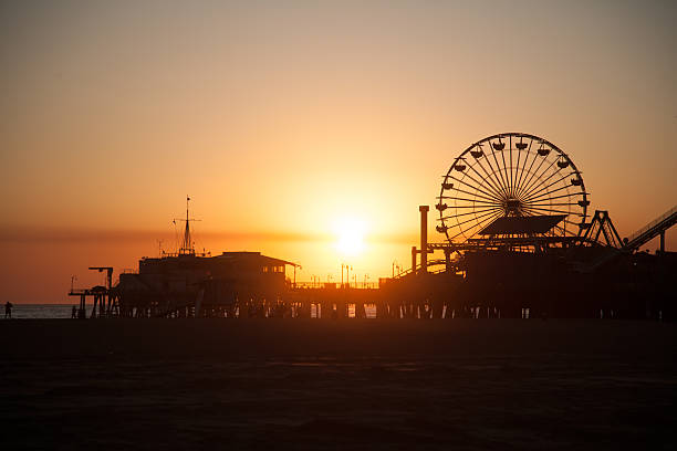 istock Santa Monica Pier Ferris wheel 495639836