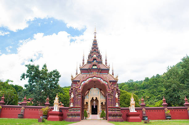 istock gate and fence in temple 495641216