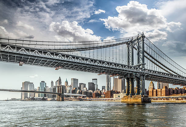 istock Manhattan Bridge, Brooklyn Bridge and Manhattan 495645698