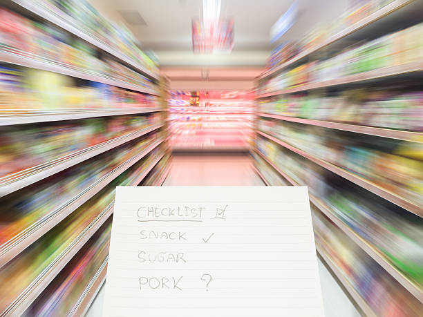istock checklist paper  shopping in supermarket 495646718