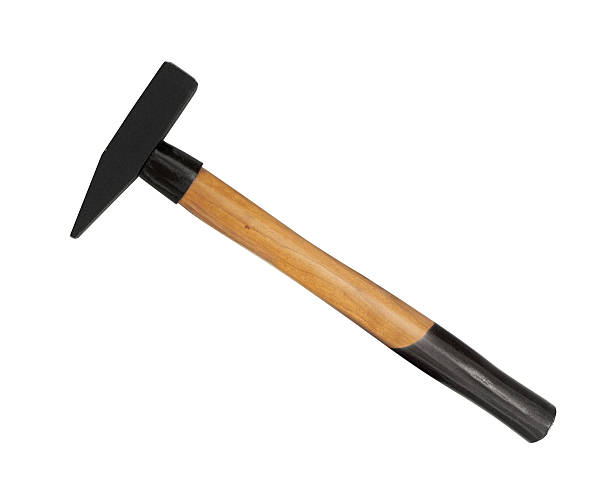 istock wood hammer isolated on white background 495649934