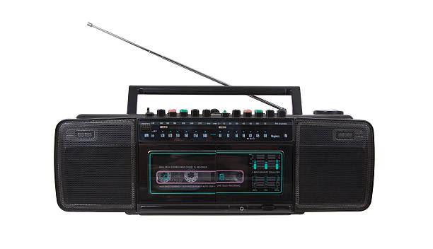 istock Vintage radio cassette recorder 495649936