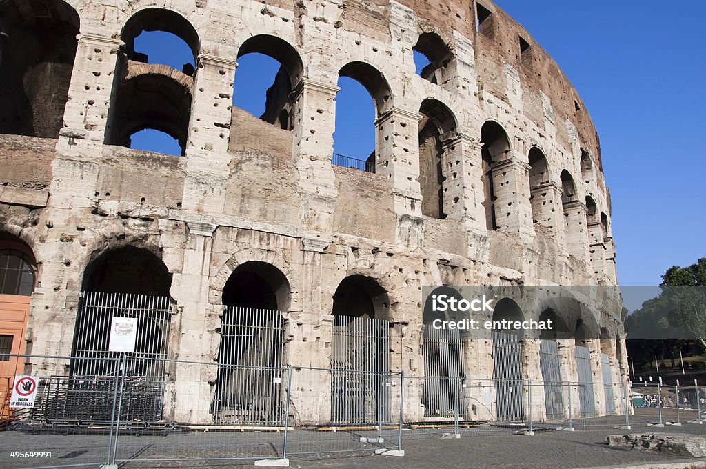 O Colosseum em Roma, Itália. - Royalty-free Anfiteatro Foto de stock