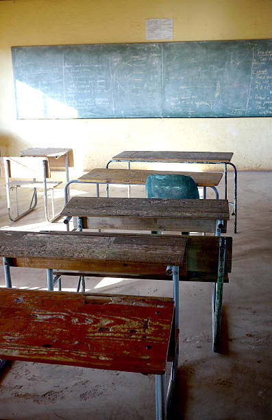 istock poor classroom in african school 495650092