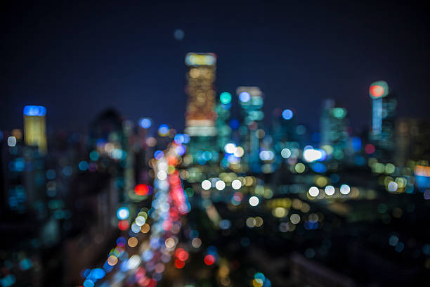 istock Night cityscape of shanghai 495650938