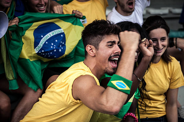 istock Brazilian fans in the stadium 495651781