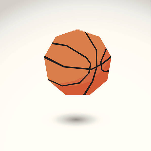 illustrations, cliparts, dessins animés et icônes de plat icône de vecteur de basket-ball - basketball vector dribbling illustration and painting