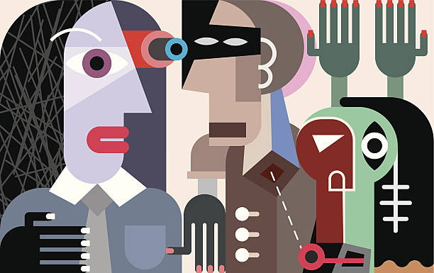 three people - 巴勃羅·畢卡索 插圖 幅插畫檔、美工圖案、卡通及圖標