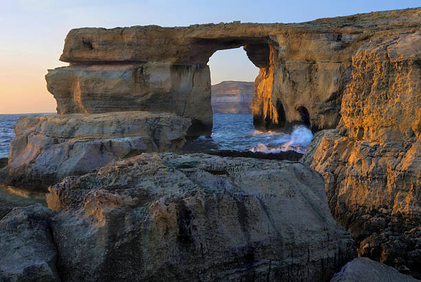 istock Azure Window, Gozo island, Malta 495655001