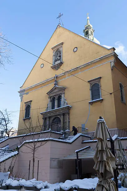 St.Mary's church in Zagreb. Croatia.