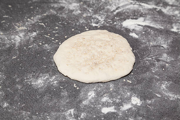 istock Flour dough bhatura 495666242
