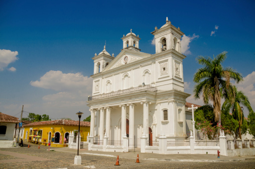 Suchitoto town in El Salvador