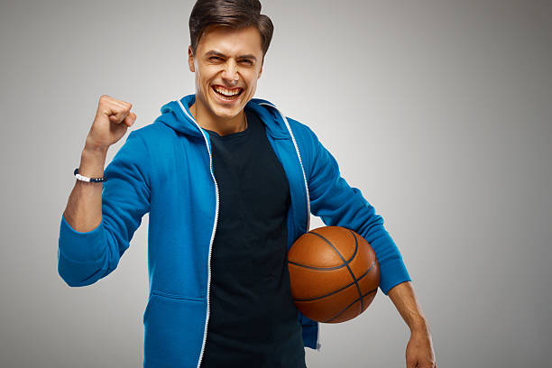 istock Basketball player with ball 495668218