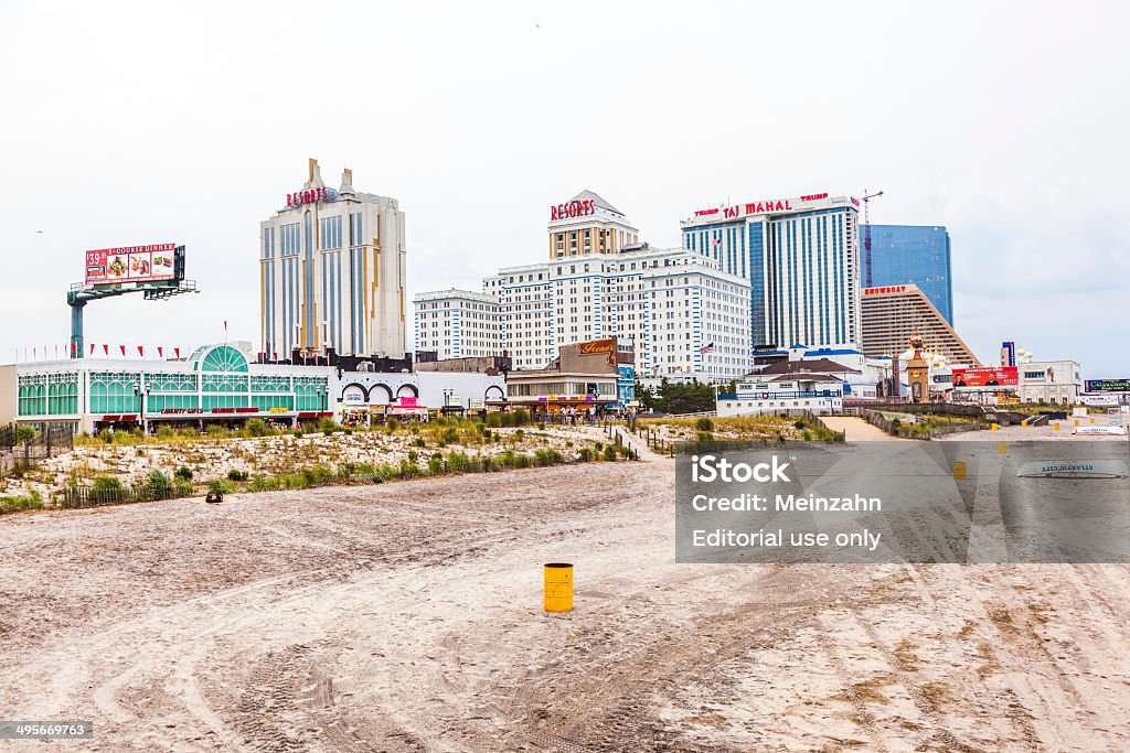 Parque Amuesment no Pier Steel Atlantic City, na Nova Jérsia - Royalty-free América do Norte Foto de stock