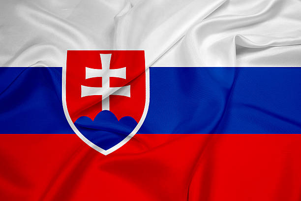 istock Waving Slovakia Flag 495670585
