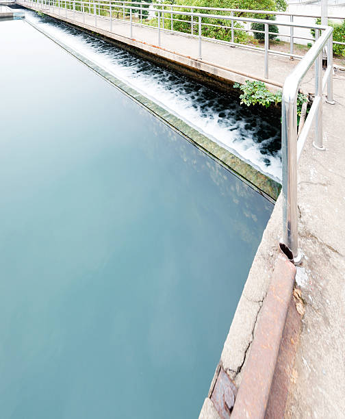 istock Modern urban wastewater treatment plant 495672671