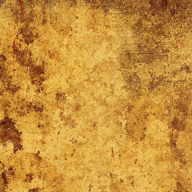 istock Grunge stained brown paper background 495672805