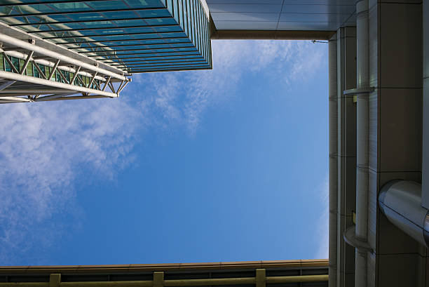 office edifício - window office building taipei built structure - fotografias e filmes do acervo