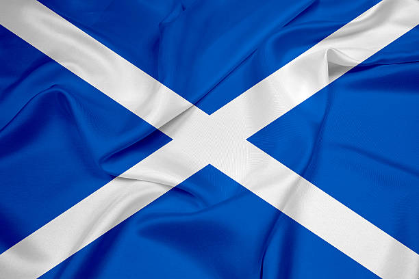 istock Waving Scotland Flag 495687099