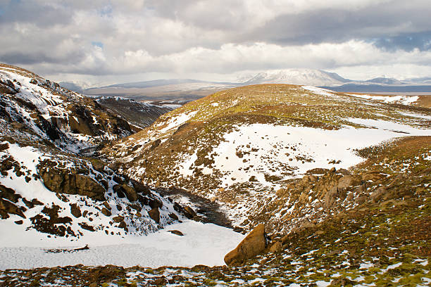 istock Wintry autumn landscape from Iceland 495688287