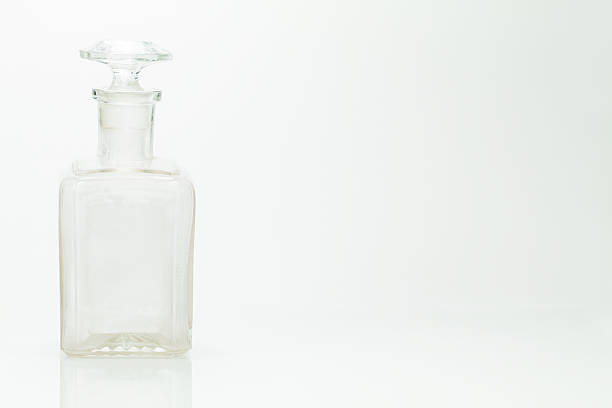 istock Vintage grunge bottle on white background 495690166