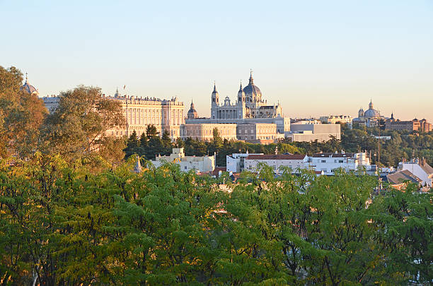 istock Royal Palace and Almudena Cathedral 495690452