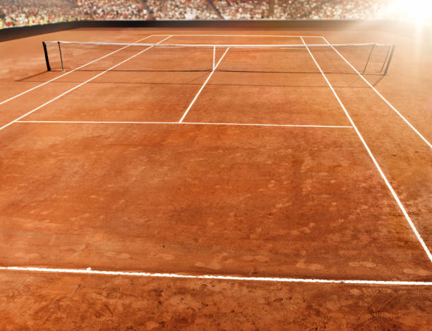 istock Tennis stadium background 495690519