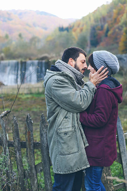 istock Loving couple in nature 495690702