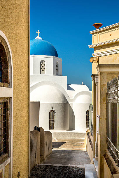 istock Religious Chapel, Oia, Santorini, Greece 495690707