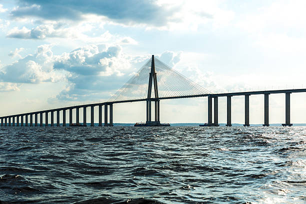Rio Negro brigde in Manaus, Brazil
