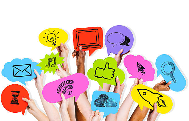 istock Hands Holding Social Media Icons 495692087