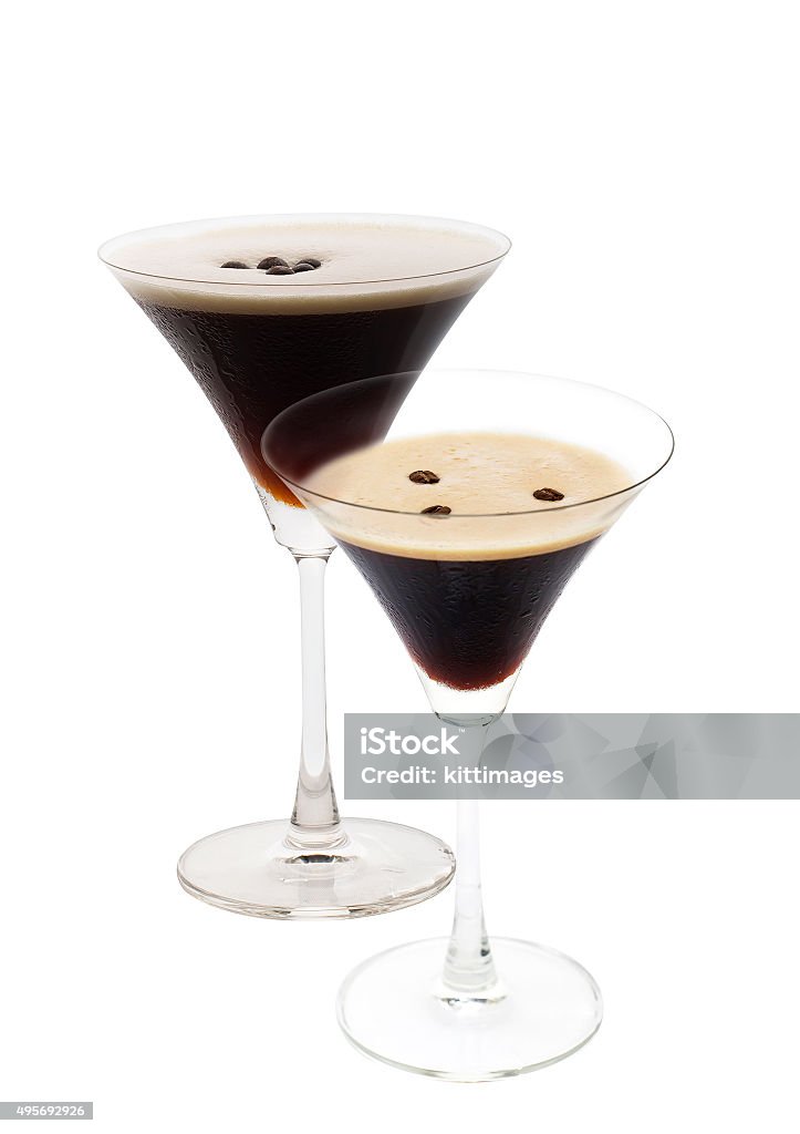 Espresso martini isolated Espresso Stock Photo