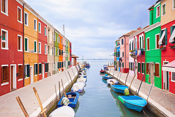 istock Colorful street in Italy 495695575