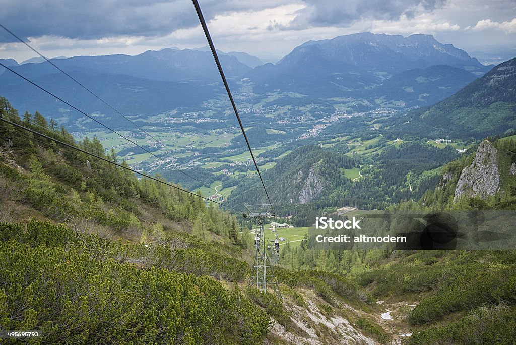 ropeway do jenner - Zbiór zdjęć royalty-free (Alpy)