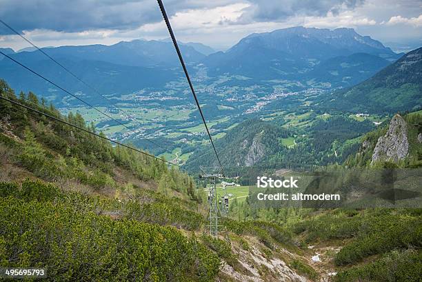 В Jenner Ropeway — стоковые фотографии и другие картинки Австрия - Австрия, Бавария, Баварские Альпы