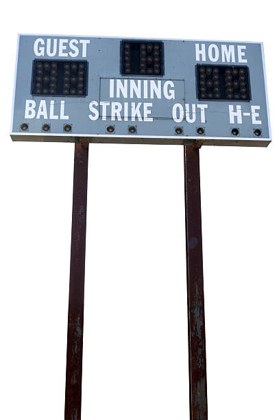 istock Rural Weathered Baseball Scorboard 495695926
