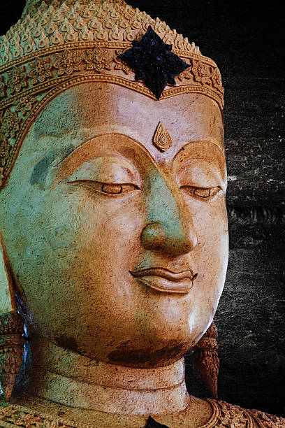 istock Statue of Buddha space for your text 495696639