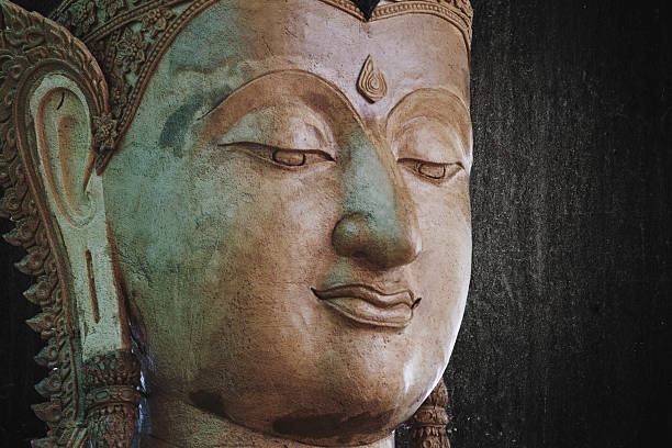 istock Statue of Buddha space for your text 495696645