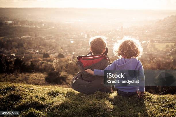 Brother And Sister Stock Photo - Download Image Now - Brother, Love - Emotion, 2015