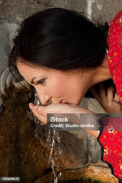 Thirsty At A Well Stock Photo - Download Image Now - Bulgaria, Bulgarian Culture, Water