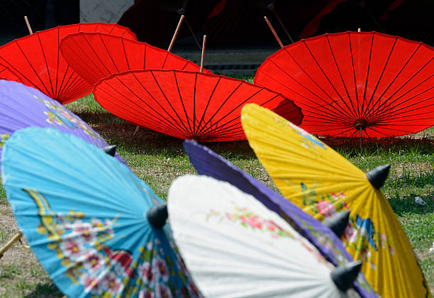 istock THAILAND CHIANG MAI UMBRELLA FACTORY 495698507