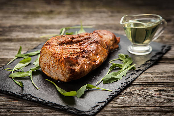 istock Delicious baked pork 495698844