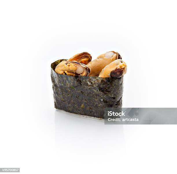 Nigiri Sushi Stock Photo - Download Image Now - Akagai, Anguillidae, Asia