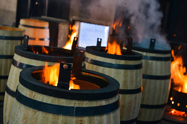 istock Barrel Making in Bordeaux Wineyard 495703582