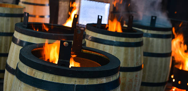 istock Barrel Making in Bordeaux Wineyard 495703644