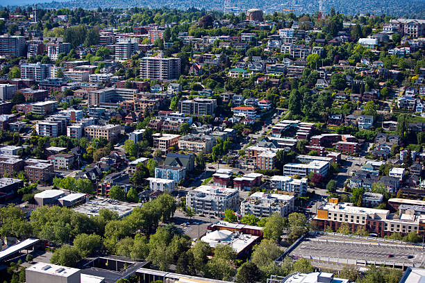 istock View of Seattle from Space Needle 495715127
